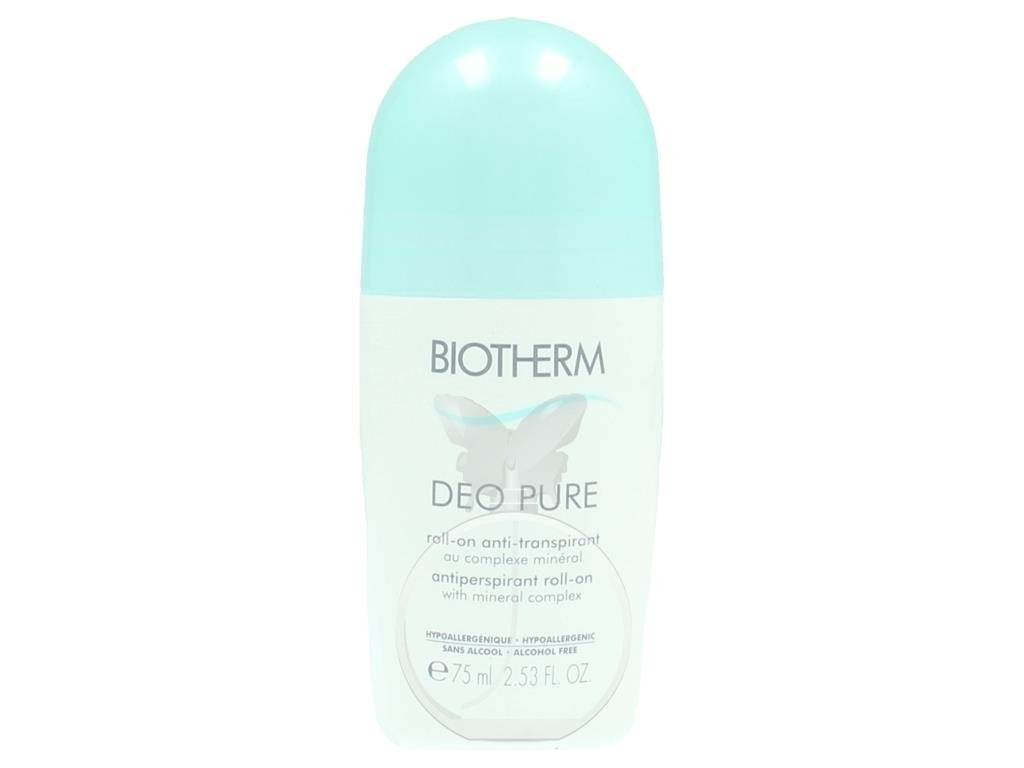 BIOTHERM Deo-Roller BioTherm Deo Pure Antiperspirant Deostick 75 ml, Packung von BIOTHERM