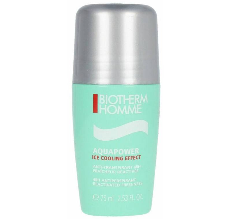BIOTHERM Deo-Roller Homme Aquapower 48H Protection Deodorant Roll-On 75ml von BIOTHERM