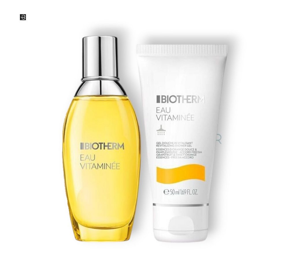 BIOTHERM Duft-Set Biotherm Eau Vitaminee Eau de Toilette Duft Set 50ML + SG 50ML von BIOTHERM