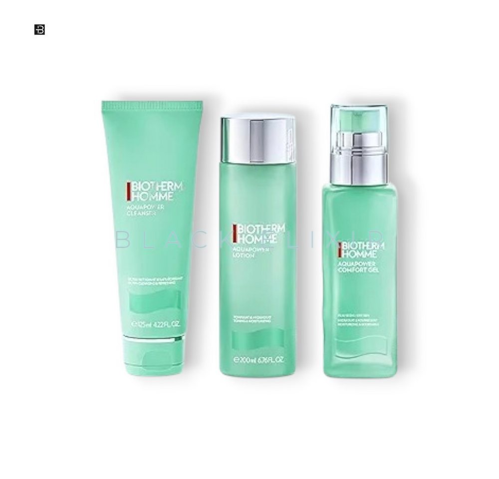 BIOTHERM Duft-Set Biotherm Homme Aquapower Advanced Gel Set 75ml+CL 40 ml+A-Gel 20ml von BIOTHERM