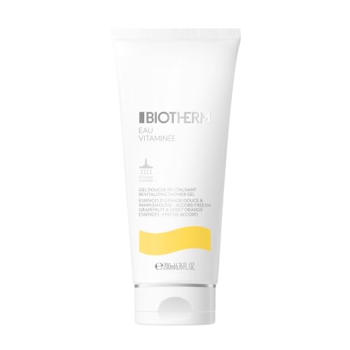 BIOTHERM Eau Vitaminee Shower Gel, erfrischendes Duschgel für Damen, belebende Duschcreme, für ein geschmeidiges Hautgefühl und hydratisierte Haut, 200 ml von BIOTHERM