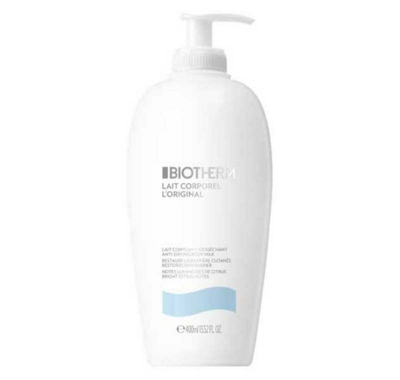 BIOTHERM Gesichts-Reinigungsmilch Lait Corporel Anti-Drying Body Milk 400ml von BIOTHERM