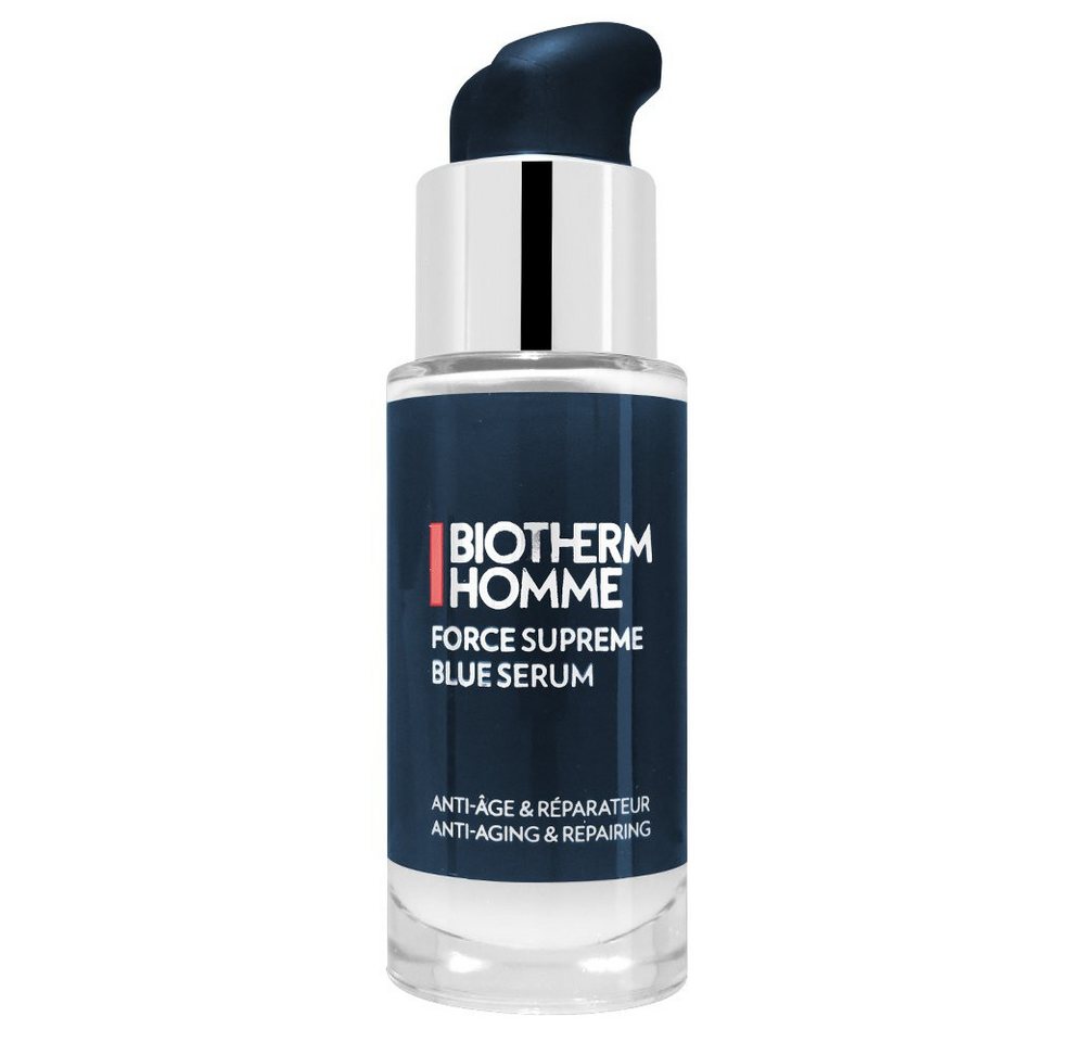 BIOTHERM Gesichtsemulsion Homme Force Supreme Blue Serum Anti Aging Gesichtscreme von BIOTHERM