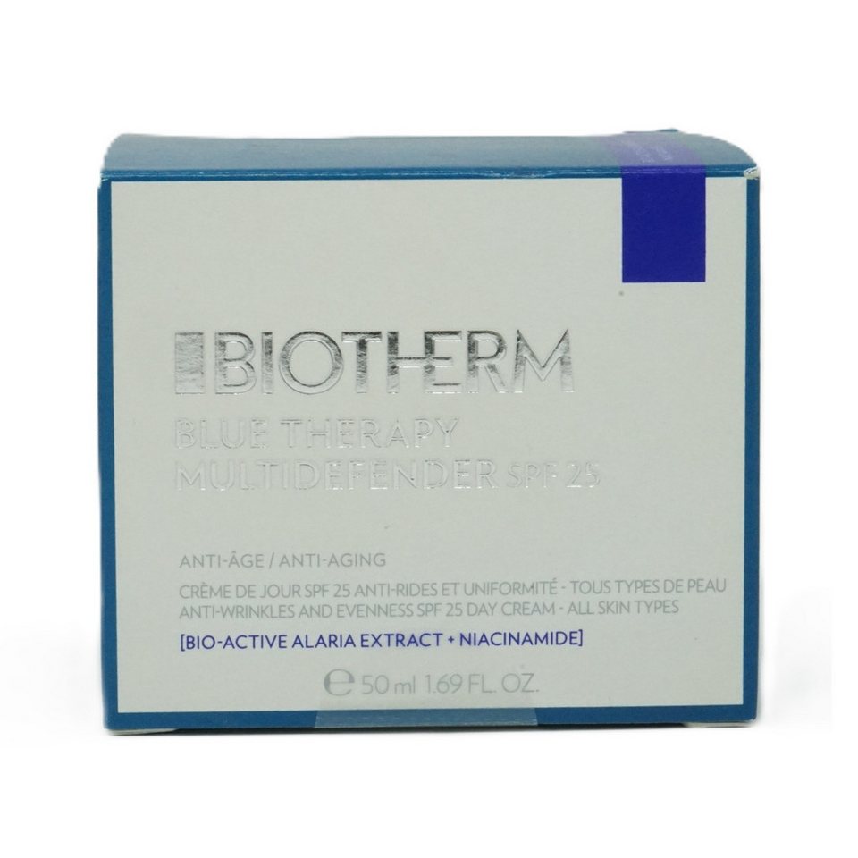 BIOTHERM Gesichtsgel Biotherm Blue Therapy Multidefender SPF25 Anti-ageing Creme 50 ml von BIOTHERM