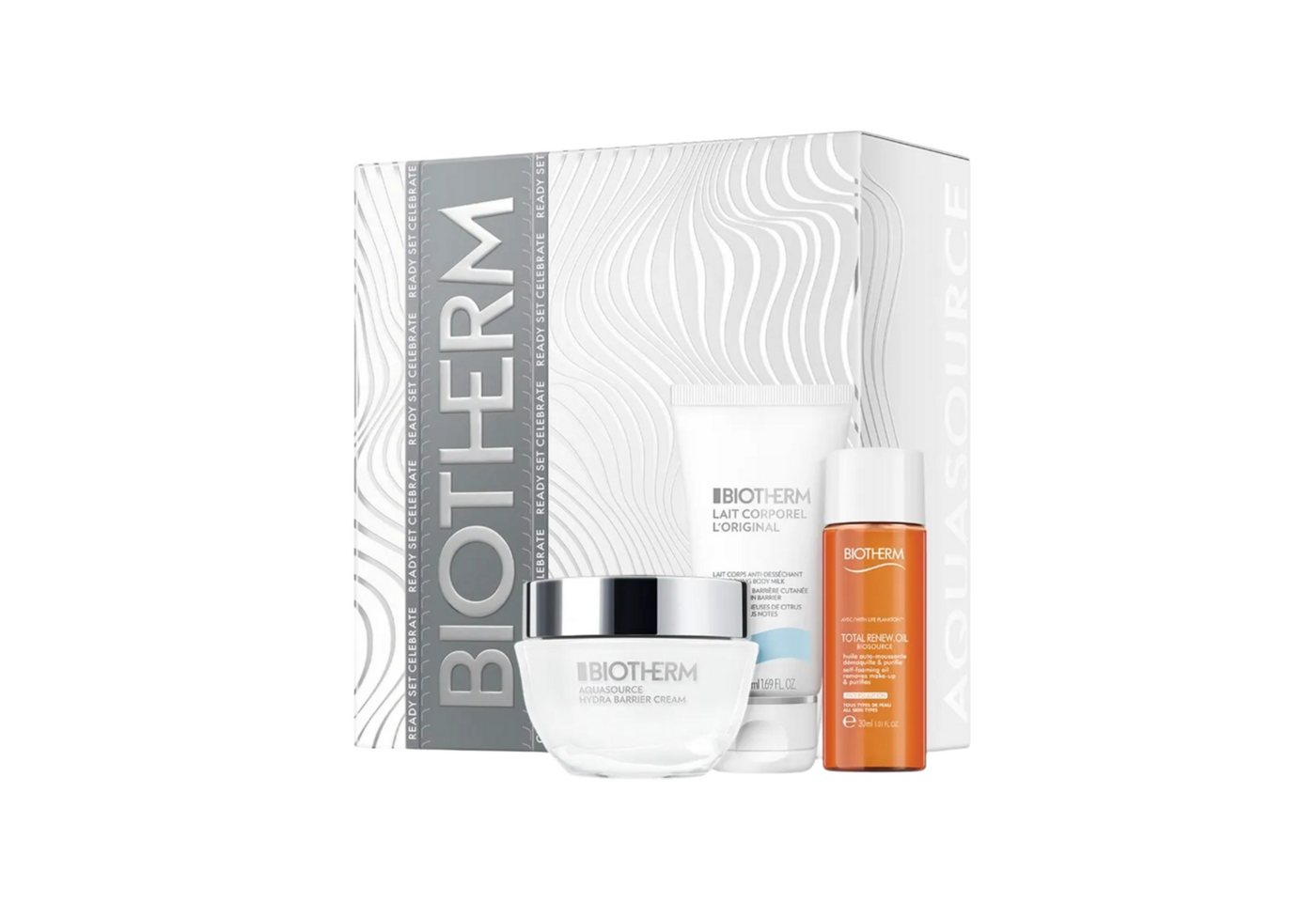BIOTHERM Gesichtspflege-Set Aquasource Hydra Barrier Set, 3-tlg. von BIOTHERM