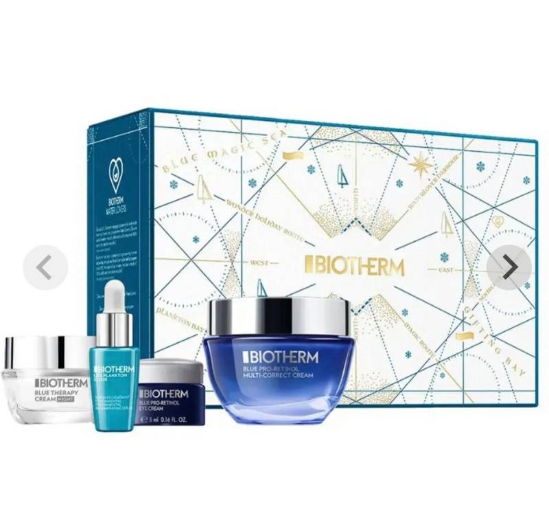 BIOTHERM Gesichtspflege-Set Biotherm Blue Pro-Retinol Multi Correct Cream Set (4pcs), 4-tlg. von BIOTHERM