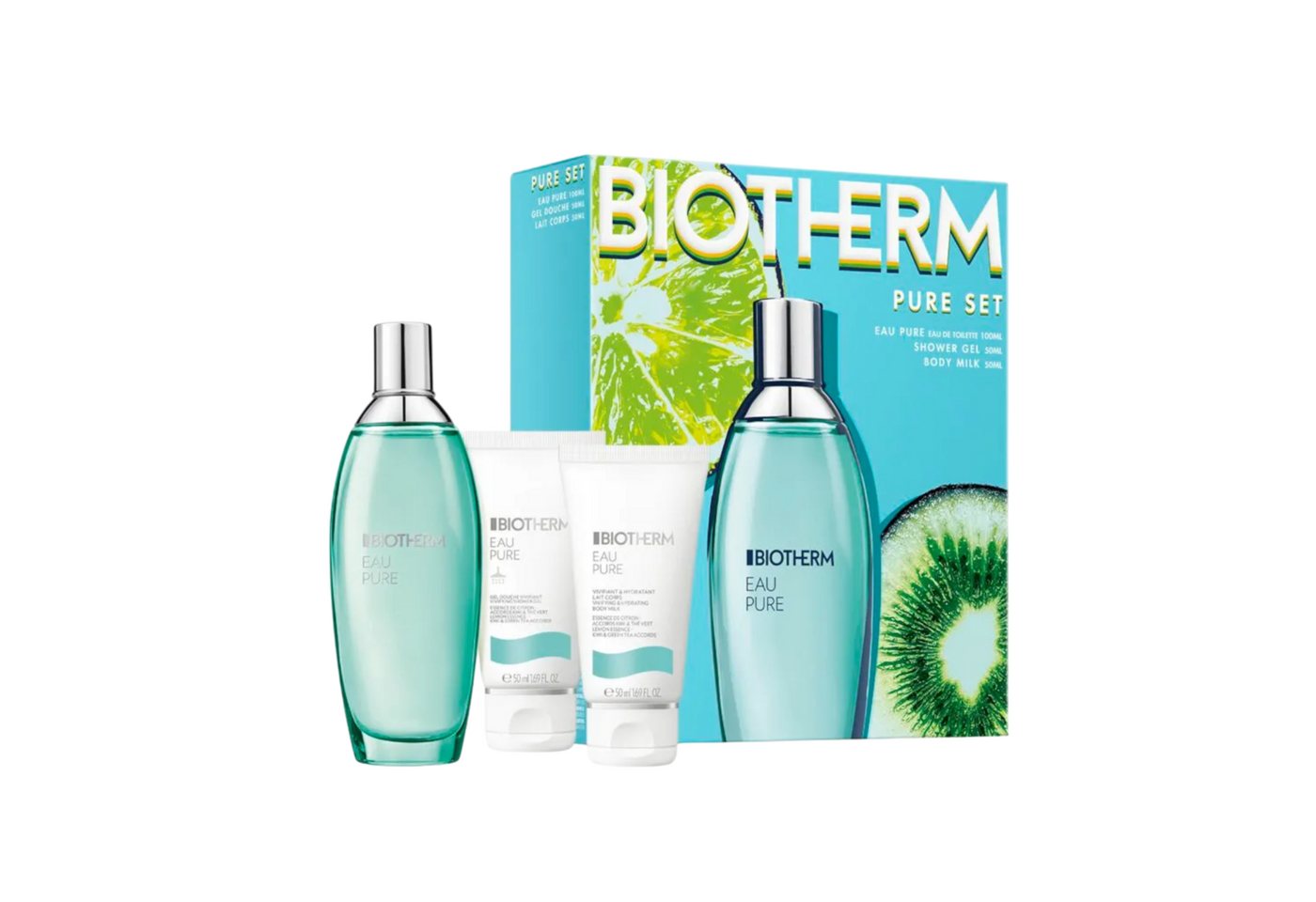 BIOTHERM Hautpflege-Set Eau Pure Geschenkset 100 ml, 3-tlg. BIOTHERM Hautpflege-Set Eau Pure Geschenkset 100 ml, 3-tlg. von BIOTHERM