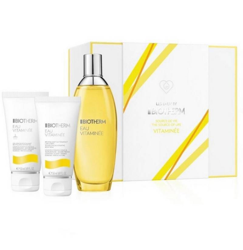 BIOTHERM Körperpflegemittel Biotherm Les Eaux Eau Vitaminée Set (3-tlg), 3-tlg. von BIOTHERM
