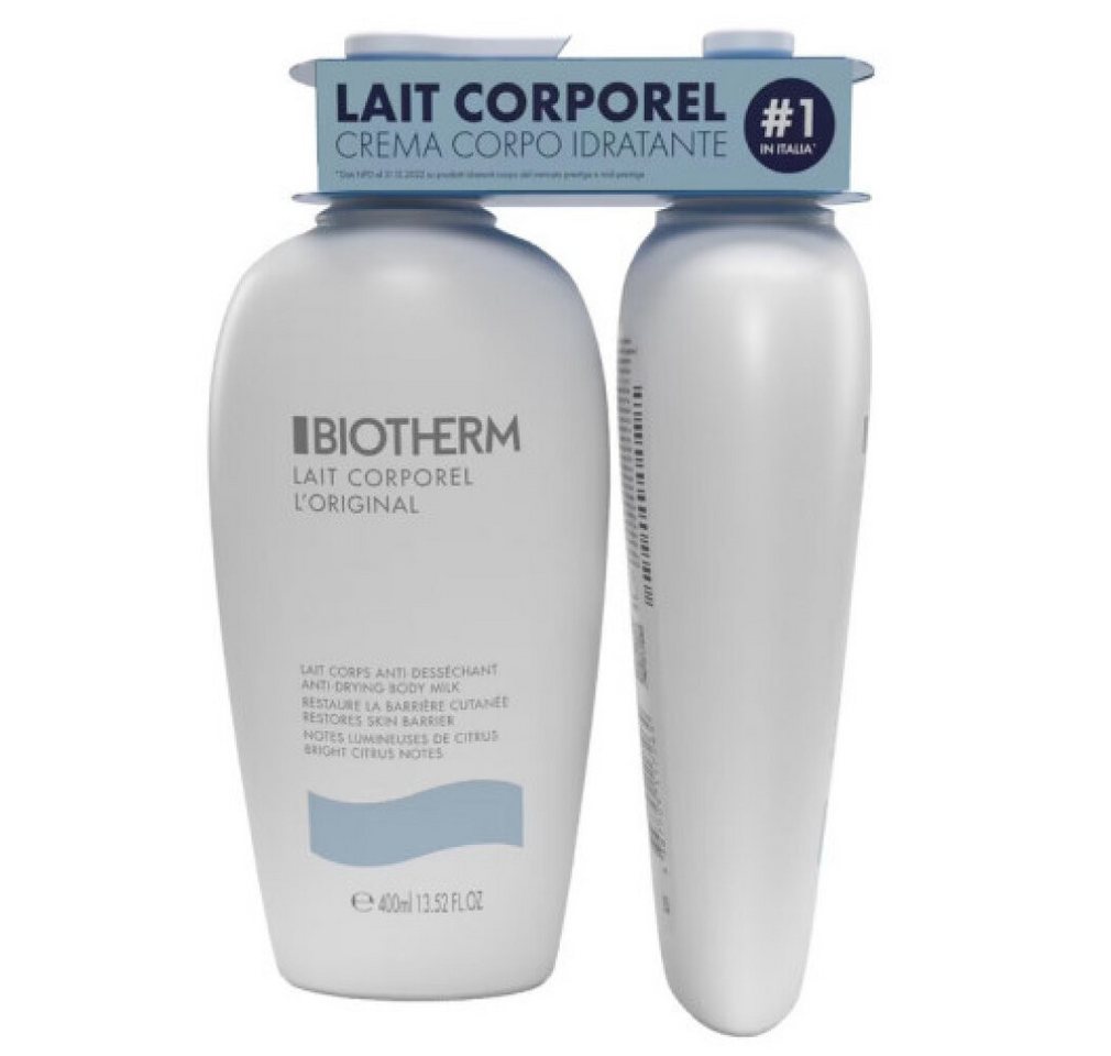 BIOTHERM Körperpflegemittel Körperlotion Duo Lait Corporel (Körperlotion) 2 x 400 ml von BIOTHERM