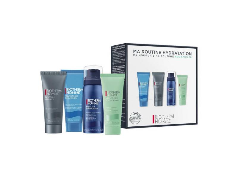 BIOTHERM Pflege-Set Homme Aquapower Starter Kit = PNM + Nettoyant + Aquafitness Gel Douche von BIOTHERM