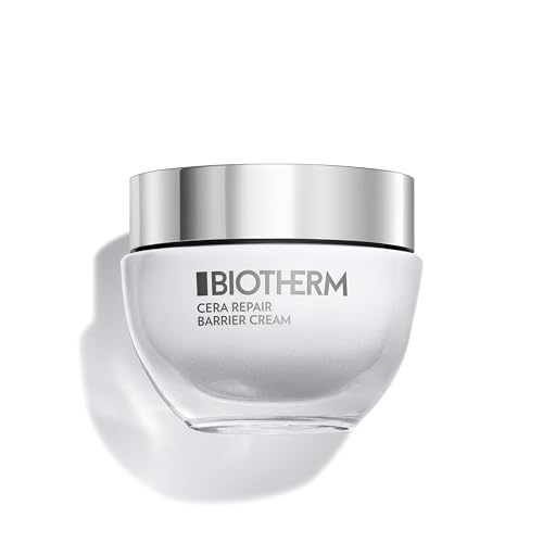 Biotherm Cera Repair Barrier Cream, mit Life Plankton und Bio-Ceramiden, nährende Gesichtscreme für strahlende Haut, pflegende Creme für Damen, 50 ml von BIOTHERM