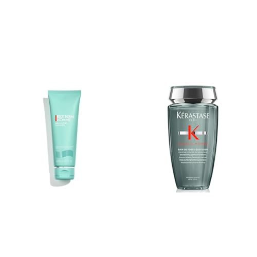 Biotherm Homme Aquapower Cleanser, erfrischendes Reinigungsgel für Männer, mit Life Plankton und Oligo-Mineralien, feuchtigkeitsspendendes Reinigungsgel für eine gründliche Hautreinigung, 125 ml von BIOTHERM