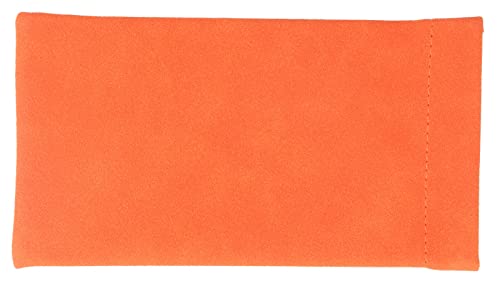 BIP Springblenden - Brillenetui SUMBA im zeitlosen Wildleder Design Orange von BIP