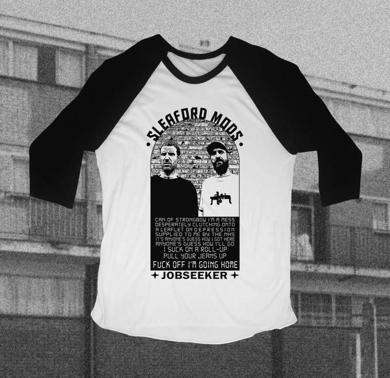 Sleaford Mods Shirt Post Punk Minimal Elektronisch Wire Joy Divsion Idles The Fall Cure Jason Williamson Fontaines Dc Killing von BIPOLIAPRINTS