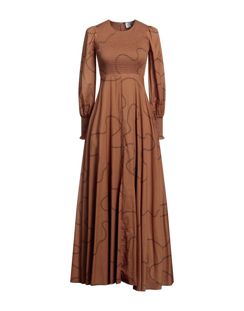 BIRD & KNOLL Maxi-kleid Damen Kamel von BIRD & KNOLL