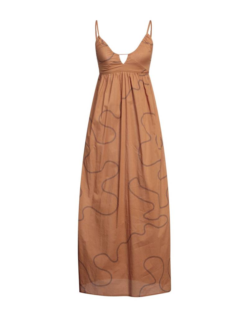 BIRD & KNOLL Maxi-kleid Damen Kamel von BIRD & KNOLL