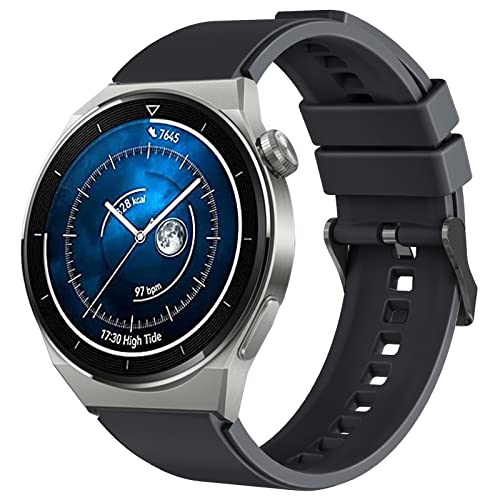 BIRDTOBR Armband für Huawei Watch GT3 Pro 46mm, GT3 46mm, 22mm Ersatzarmband Silikon Armbänder Sports Strap für Huawei Watch GT 4 46mm, GT2 46mm, GT2 Pro, GT 2e, GT, GT Runner von BIRDTOBR