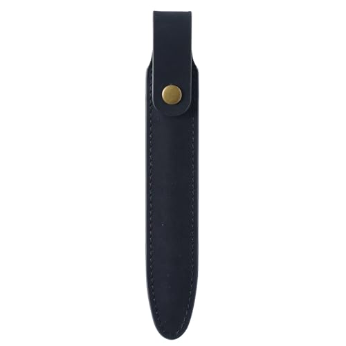 BIRJXVTO Leder-Federmäppchen, Stifteetui, Crazy Horse, Lederschnalle, Leder-Schutzhülle, Stifteetui, Zubehörtasche, schwarz, 17.5x2.7cm BIRJXVTO Leder-Federmäppchen, Stifteetui, Crazy Horse, Lederschnalle, Leder-Schutzhülle, Stifteetui, Zubehörtasche, schwarz, 17.5x2.7cm von BIRJXVTO