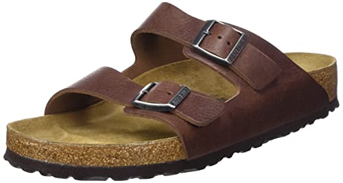 BIRKENSTOCK Herren Birkenstock slides, Wood Roast, 43 EU von BIRKENSTOCK