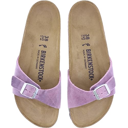 BIRKENSTOCK / Modell: Madrid/Lavender geöltes Nubukleder/Weite: Schmal / 1025071 / Damen von BIRKENSTOCK