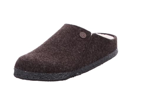BIRKENSTOCK 1016571 Zermatt Shearling FE - Damen Schuhe offene Schuhe - Mocha, Größe:40 EU von BIRKENSTOCK