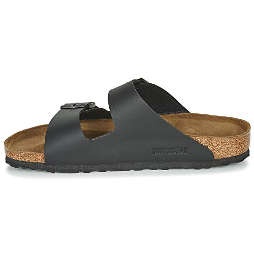 Birkenstock Arizona Big Buckle LENB black, schwarz(schwarz), Gr. 40 von BIRKENSTOCK