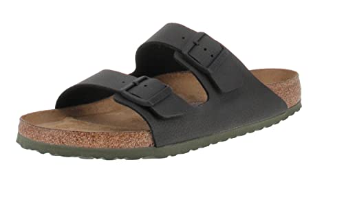 BIRKENSTOCK 1023471 Arizona SFB BF - Herren offene Schuhe - Desert-Soil-Black, Größe:43 EU von BIRKENSTOCK