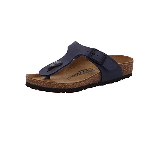 Birkenstock 345443 Hausschuh, blau, 31 EU Schmal von BIRKENSTOCK