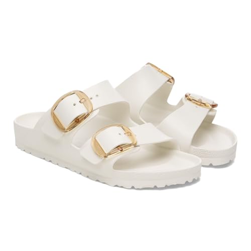 BIRKENSTOCK 41 Arizona Big Buckle Eva Eva Eggshell Narrow von BIRKENSTOCK