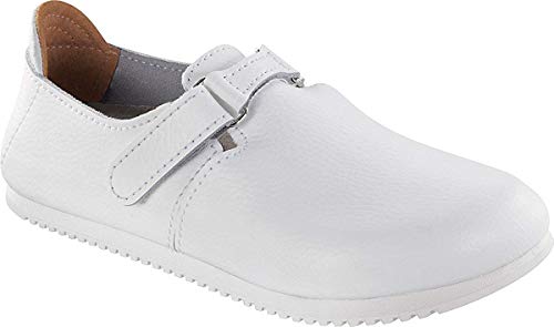 Birkenstock 583176-38-schmales Fußsbett 583176-38 Superlauf-Berufsschuh LINZ Naturleder Weiss Gr. 38 - schmales Fußbett von Birkenstock