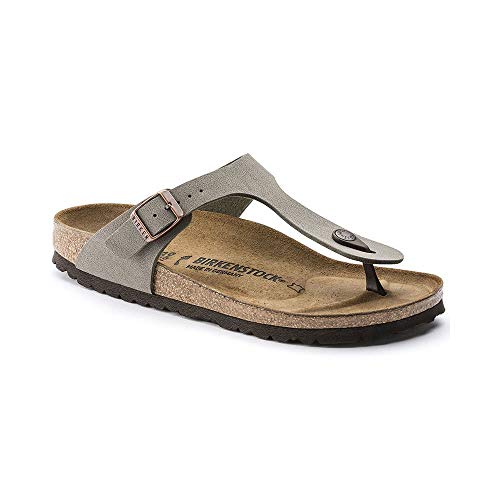 BIRKENSTOCK Adult Gizeh BS[Zehensteg] grau Gr. 35 von Birkenstock