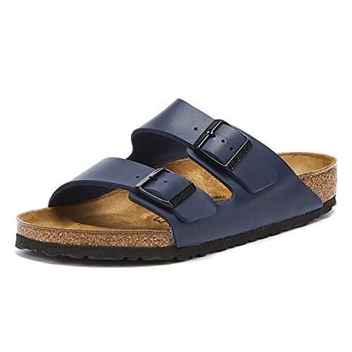 Birkenstock Herren Arizona 51751 Pantoletten, Blau (Blau), 43 EU von BIRKENSTOCK