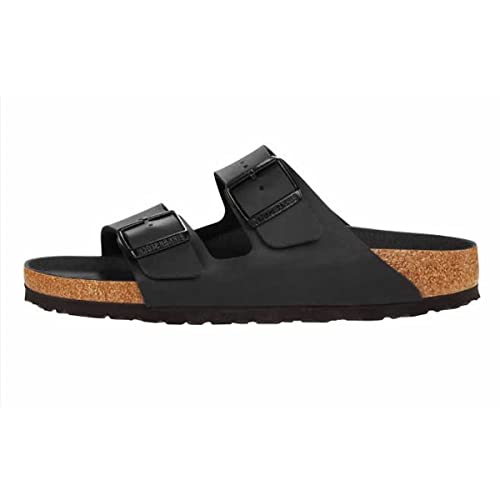 Birkenstock Unisex Slides, Black, 43 EU von BIRKENSTOCK