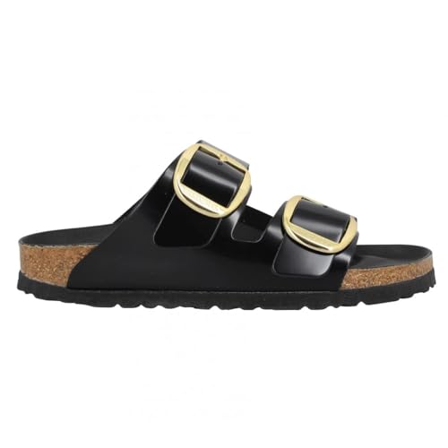 Birkenstock Arizona, schwarz(highshineblack), Gr. 41 von BIRKENSTOCK