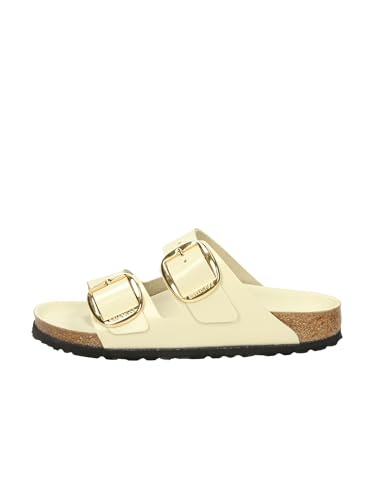 BIRKENSTOCK Arizona Big Buckle Leather 38/Shine-Ecru-N BIRKENSTOCK Arizona Big Buckle Leather 38/Shine-Ecru-N von BIRKENSTOCK