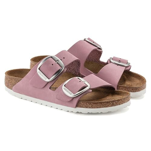 BIRKENSTOCK Arizona Big Buckle - damen sandale - größe 42 (EU) 8 (UK), Pink von BIRKENSTOCK