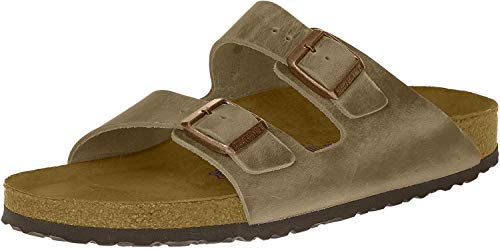 Birkenstock Arizona SFB, Herren Open Toe Sandalen, Braun (Tabacco Brown), 42 EU von BIRKENSTOCK