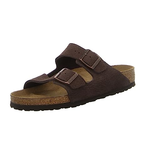 BIRKENSTOCK Arizona Größe 43 EU Beige (Desert Buck Roast) von BIRKENSTOCK