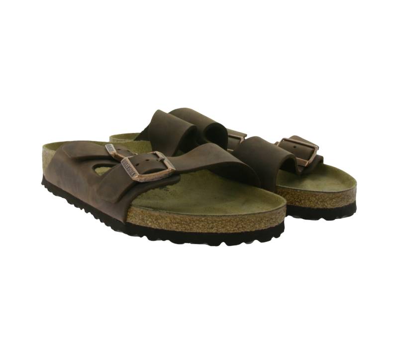 BIRKENSTOCK Arizona Pantoletten für Damen und Herren Made in Germany normale Breite 0052531 Braun von BIRKENSTOCK