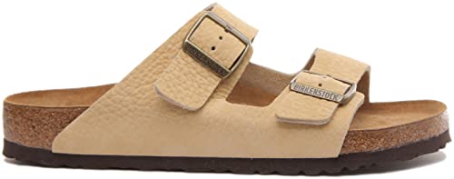 BIRKENSTOCK Herren Sandale Arizona SFB Nubukleder Weichbettung normal von Birkenstock