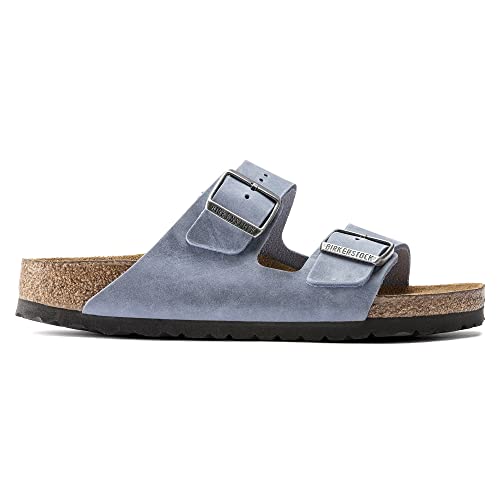 BIRKENSTOCK Arizona SFB LEOI Oiled Leather Klassische Pantoletten für Damen von BIRKENSTOCK