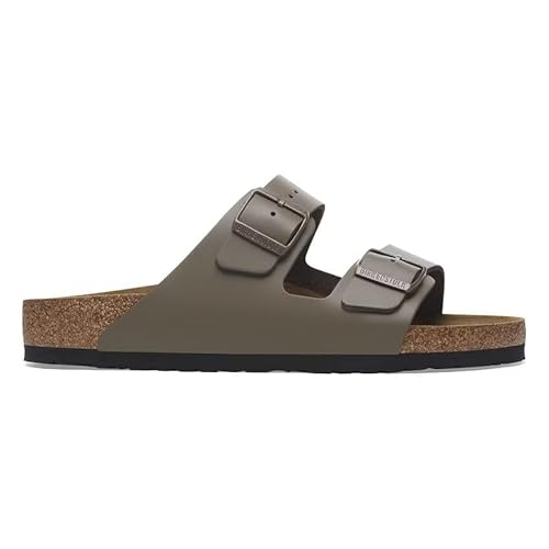 BIRKENSTOCK Arizona - Sandalo Con DOPPIA Fascia E Chiusura Con FIBBIE 38/Concrete Gray-N von BIRKENSTOCK