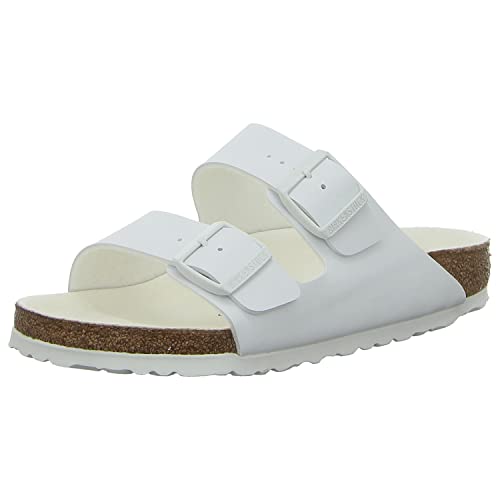 Birkenstock Unisex Slides, White, 42 EU von BIRKENSTOCK