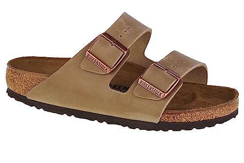 Birkenstock Arizona FL Tabacco Brown, mittel-braun(tabaccobrown), Gr. 47 von BIRKENSTOCK