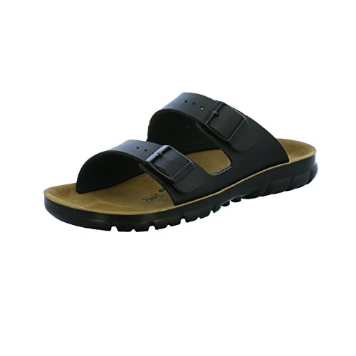 BIRKENSTOCK Classic Bilbao Birko-Flor, Herren Pantoletten, Schwarz (Schwarz), 44 EU BIRKENSTOCK Classic Bilbao Birko-Flor, Herren Pantoletten, Schwarz (Schwarz), 44 EU von Birkenstock