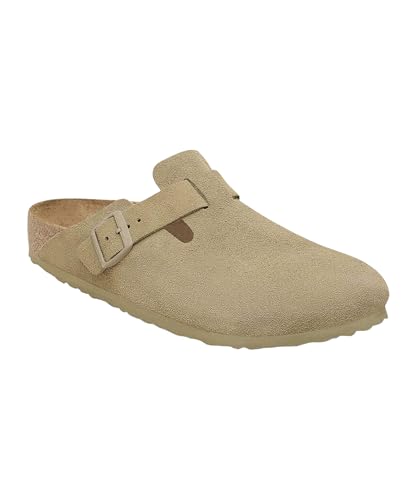 Birkenstock Unisex Erwachsene Clogs Boston Veloursleder normal von Birkenstock