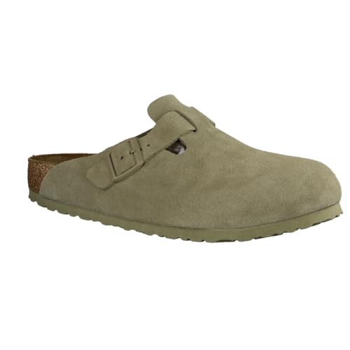 Birkenstock Boston Suède Slippers Senior - 43 von BIRKENSTOCK