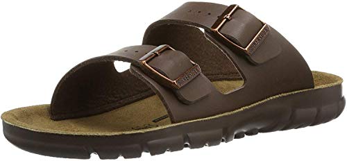 BIRKENSTOCK Bilbao Birko-Flor, Unisex-Erwachsene Pantoletten, Braun (Dunkelbraun), 40 EU von Birkenstock