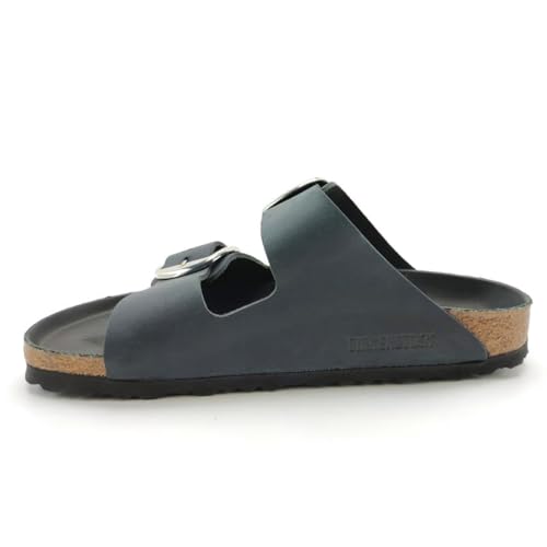 Birkenstock Damen 1011075_36 Slides, Black, EU von BIRKENSTOCK