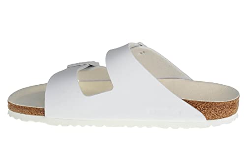 Birkenstock Damen 1019046_45 Slides, White, EU von BIRKENSTOCK